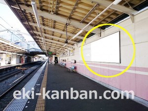 西武　武蔵関駅／駅だて／№57駅看板・駅広告、写真2