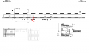 西武　西武立川駅／駅だて№2（区画5・6）№6駅看板・駅広告、位置図