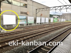 西武　飯能駅／駅だて／№16駅看板・駅広告、写真1