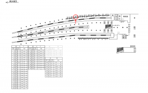 西武　本川越駅／駅だて／№26駅看板・駅広告、位置図