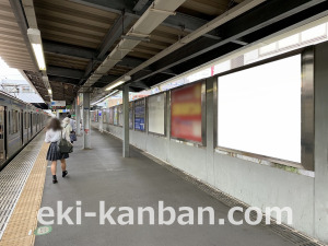 西武　東久留米駅／額面／№214駅看板・駅広告、写真2
