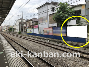 西武　小川駅／駅だて№7（区画1～4）№4駅看板・駅広告、写真2
