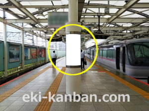 西武　西武新宿駅／柱巻／№402駅看板・駅広告、写真3
