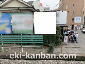 西武　清瀬駅／駅だて／№37駅看板・駅広告、写真3