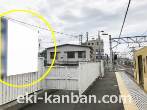 西武　恋ヶ窪駅／駅だて／№1駅看板・駅広告、写真3