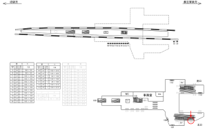 西武　野方駅／額面／№204駅看板・駅広告、位置図