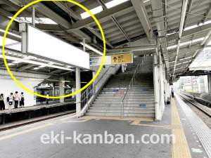 西武　小川駅／駅でん／№112駅看板・駅広告、写真2