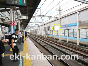 JR／戸田公園駅／上り線側／№3駅看板・駅広告、写真3