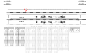 西武　練馬駅／額面／№248駅看板・駅広告、位置図