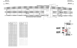 西武　小川駅／駅でん／№107駅看板・駅広告、位置図