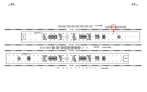 JR／秋葉原駅／北行線側／№11駅看板・駅広告、位置図