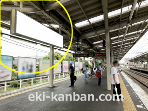 西武　小川駅／駅でん／№112駅看板・駅広告、写真3