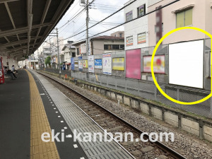 西武　一橋学園駅／駅だて№13（区画1・2）№2駅看板・駅広告、写真2