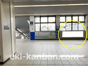 西武　東久留米駅／額面／№229駅看板・駅広告、写真2