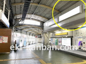 西武　小川駅／駅でん／№107駅看板・駅広告、写真2