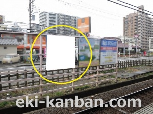 京成　船橋競馬場駅／／№1103駅看板・駅広告、写真2
