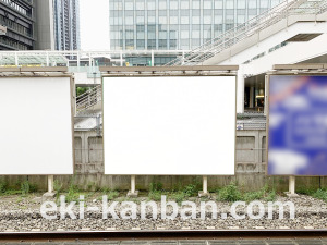 JR／大崎駅／埼京下り側／№3駅看板・駅広告、写真3