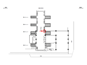 JR／中野駅／地下道／№16駅看板・駅広告、位置図