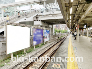 JR／大崎駅／埼京下り側／№3駅看板・駅広告、写真1