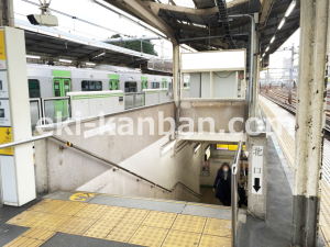 JR／鶯谷駅／南行ホーム／№1駅看板・駅広告、写真1