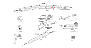 東京メトロ／国会議事堂前駅／千代田線／№15駅看板・駅広告、位置図