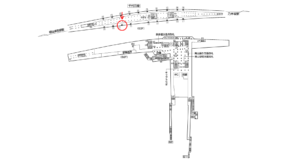 東京メトロ／表参道駅／千代田線／№7駅看板・駅広告、位置図
