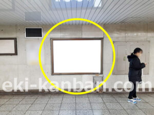 東京メトロ／日比谷駅／千代田線／№25駅看板・駅広告、写真2