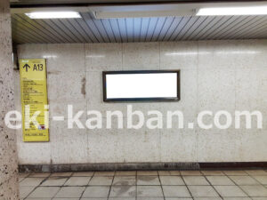 東京メトロ／霞ヶ関駅／千代田線／№31駅看板・駅広告、写真2