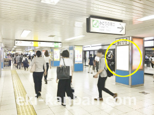 JR／池袋駅／中央通路／№117駅看板・駅広告、写真1