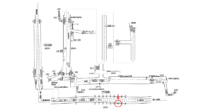東京メトロ／日比谷駅／千代田線／№3駅看板・駅広告、位置図