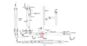 東京メトロ／日比谷駅／千代田線／№25駅看板・駅広告、位置図