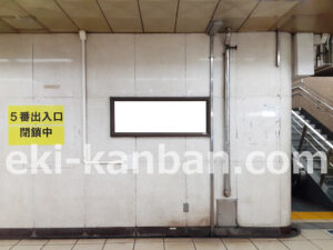 東京メトロ／赤坂駅／千代田線／№44駅看板・駅広告、写真2