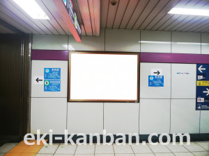 東京メトロ／九段下駅／半蔵門線／№8駅看板・駅広告、写真3