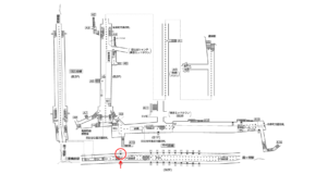 東京メトロ／日比谷駅／千代田線／№11駅看板・駅広告、位置図