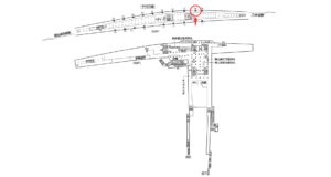東京メトロ／表参道駅／千代田線／№18駅看板・駅広告、位置図