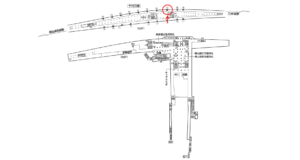 東京メトロ／表参道駅／千代田線／№17駅看板・駅広告、位置図