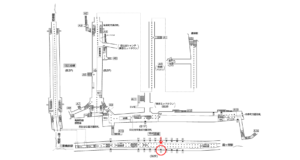 東京メトロ／日比谷駅／千代田線／№5駅看板・駅広告、位置図