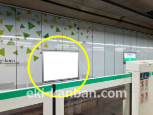 東京メトロ／明治神宮前〈原宿〉駅／千代田線／№8駅看板・駅広告、写真2