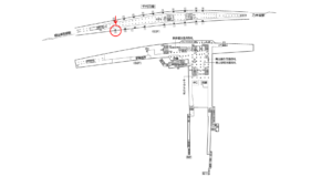 東京メトロ／表参道駅／千代田線／№9駅看板・駅広告、位置図