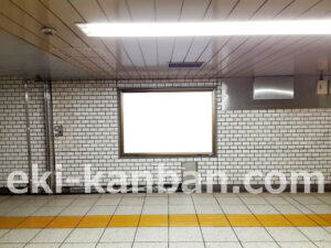 東京メトロ／日比谷駅／千代田線／№24駅看板・駅広告、写真2