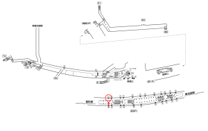 東京メトロ／池袋駅／有楽町線／№1駅看板・駅広告、位置図