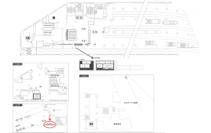 東武　浅草駅／／№899駅看板・駅広告、位置図