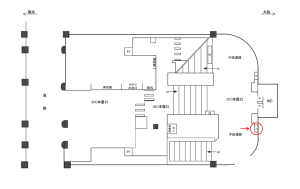 JR／石川町駅（元町・中華街）／本屋口／№7駅看板・駅広告、位置図
