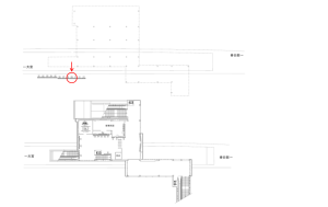 東武　東岩槻駅／／№309駅看板・駅広告、位置図