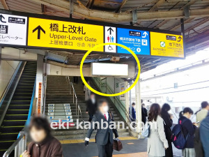 JR／戸塚駅／下りホーム／№2駅看板・駅広告、写真1