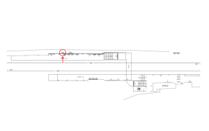 東武 小村井駅//№003駅看板・駅広告、位置図