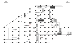 JR／神田駅／南改札／№11駅看板・駅広告、位置図