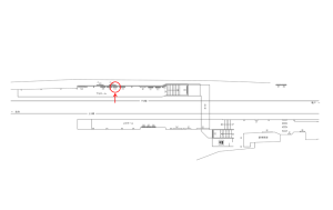 東武 小村井駅//№516駅看板・駅広告、位置図