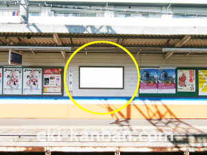 東武　牛田駅／／№506駅看板・駅広告、写真1