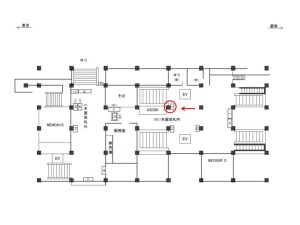 JR／南船橋駅／本屋改札内／№7駅看板・駅広告、位置図